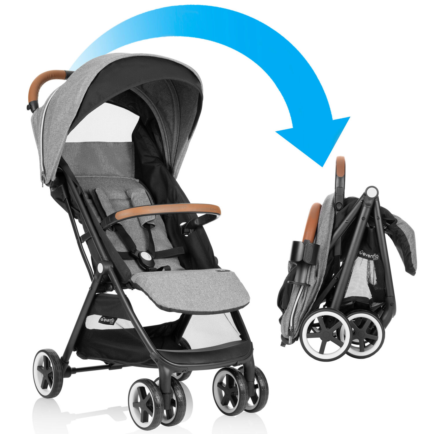 Fold in half stroller clearance