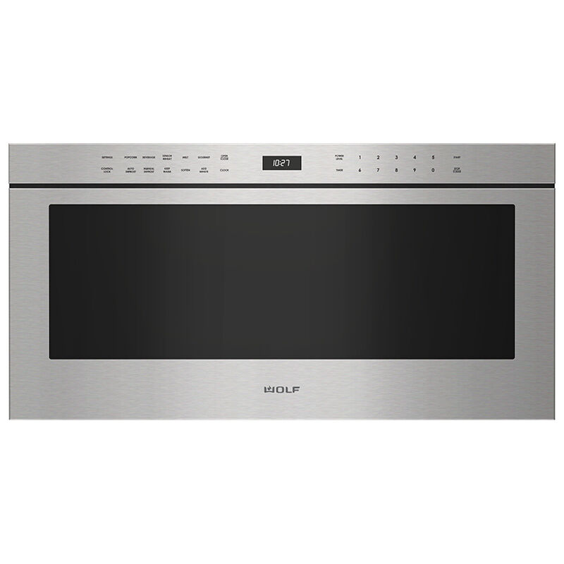 Wolf 30 in. 1.2 cu. ft. Microwave Drawer with 10 Power Levels & Sensor Cooking Controls - Stainless Steel, , hires