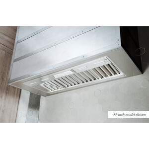 Thermador Professional Series 60 in. Smart Ducted Standard Style Range Hood with 4 Fan Speeds & 4 LED Lights - Stainless Steel, , hires