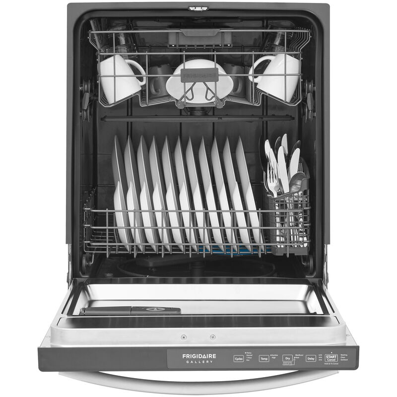 Frigidaire Gallery 24 in. Top Control Dishwasher with 51 dBA Sound Level - Stainless Steel, , hires