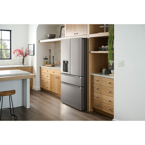 LG 36 in. 28.6 cu. ft. Smart 4-Door French Door Refrigerator with Ice & Water Dispenser - PrintProof Stainless Steel, , hires