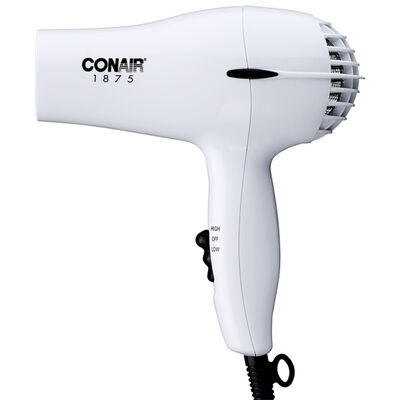 Conair Mid Size Hair Dryer with 2 Heat & 2 Speed Settings - White | 247VH