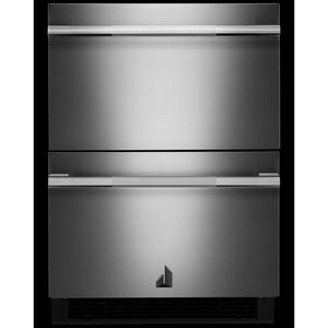 JennAir Rise 24 in. 4.7 cu. ft. Double Refrigerator Drawers - Stainless Steel, , hires