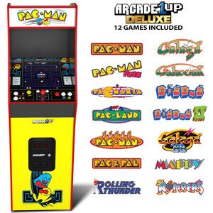 Arcade1up Pac-Man Deluxe Arcade Game, , hires