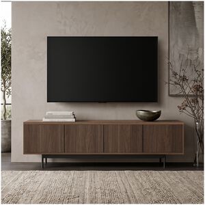 Preston & Cole Everett 70" Wide TV Stand for TVs up to 75" - Satin Walnut, , hires