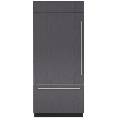 Sub-Zero Classic Series 36 in. Built-In 20.7 cu. ft. Smart Counter Depth Bottom Freezer Refrigerator with Internal Water Dispenser - Custom Panel Ready | CL3650UIDOL