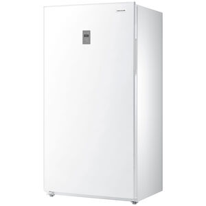 Frigidaire 33 in. 17.6 cu. ft. Garage-Ready Frost Free Double-Drawer Upright Freezer with Adjustable Shelves - White, White, hires