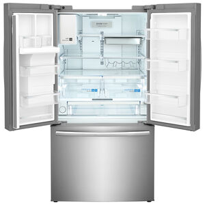 Frigidaire 36 in. 27.8 cu. ft. French Door Refrigerator with Ice & Water Dispenser - Stainless Steel, , hires