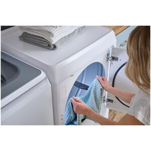 Electrolux 400 Series 26 in. 7.4 cu. ft. Electric Dryer with Sensor Dry & Sanitize Cycle - White, , hires