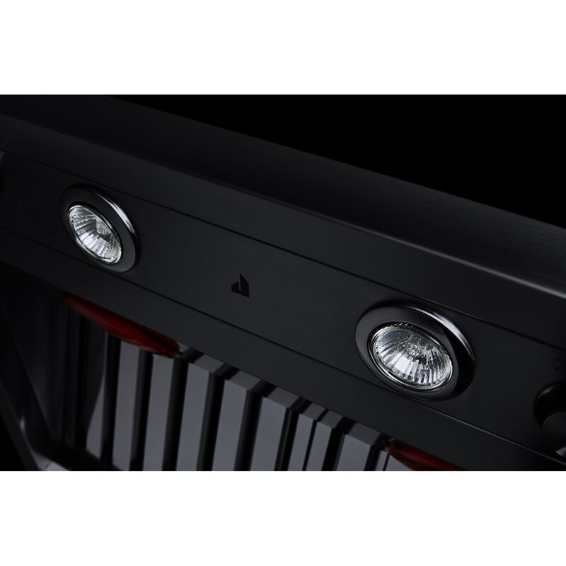 JennAir Pro-Style 36 in. Ducted Canopy Pro Style Style Range Hood with 600 CFM, 4 Fan Speeds & 2 Halogen Lights - Stainless Steel, , hires