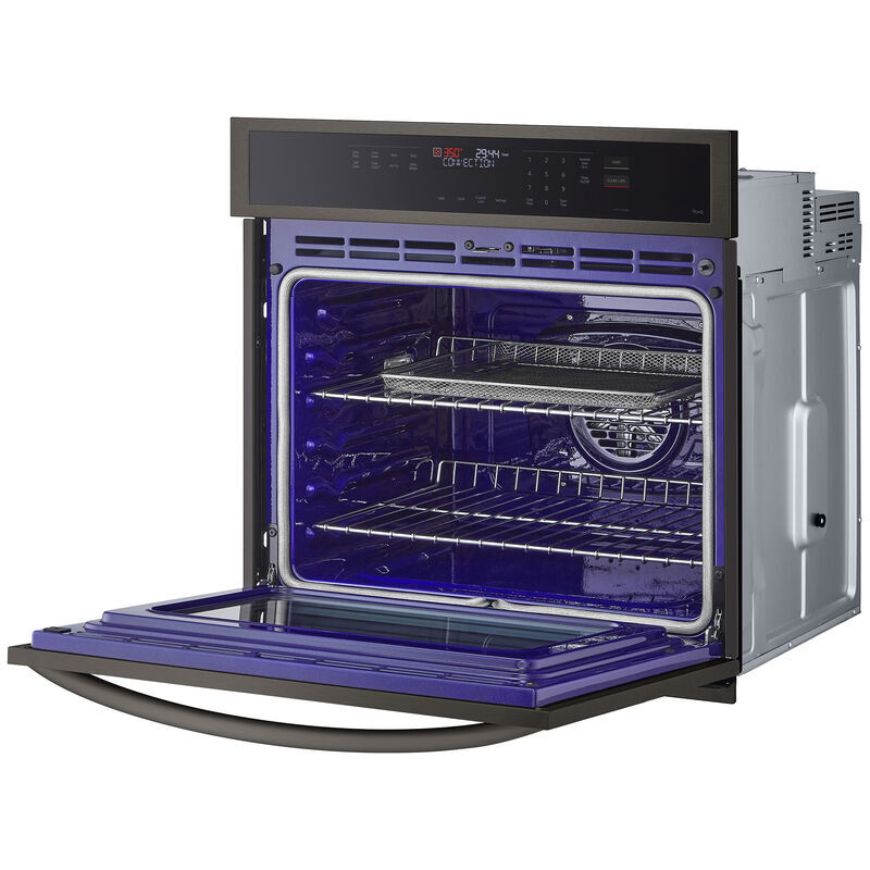 LG 30 in. 4.7 cu. ft. Smart Electric Single Wall Oven with Standard Convection - PrintProof Black Stainless Steel, , hires