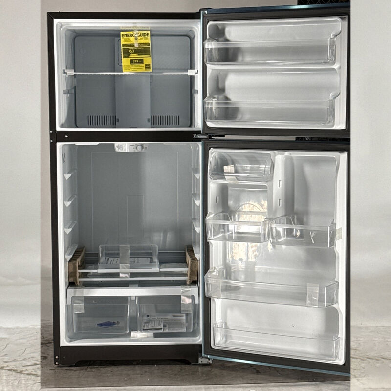 GE 30" 19.1 Cu. Ft. Top Freezer Refrigerator - Stainless Steel (Open Box Good Condition), , hires