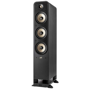 Polk Signature Elite ES60 High-Quality Large Floor-Standing Tower Speaker - Black, Black, hires