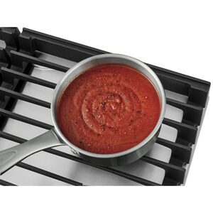 Frigidaire Gallery 30 in. 4-Burner Natural Gas Cooktop with Simmer Burner & Power Burner - Stainless Steel, , hires