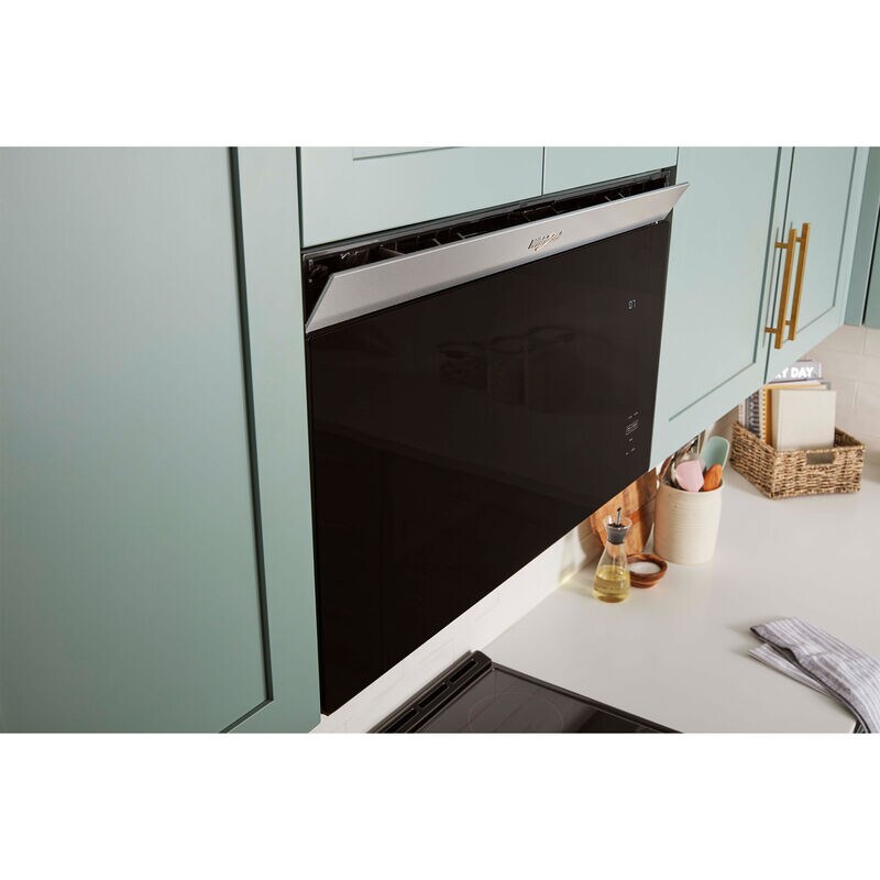 Whirlpool 30 in. 1.1 cu. ft. 1000W Over-the-Range Microwave with 300 CFM & Sensor Cooking - Fingerprint Resistant Stainless, Fingerprint Resistant Stainless, hires