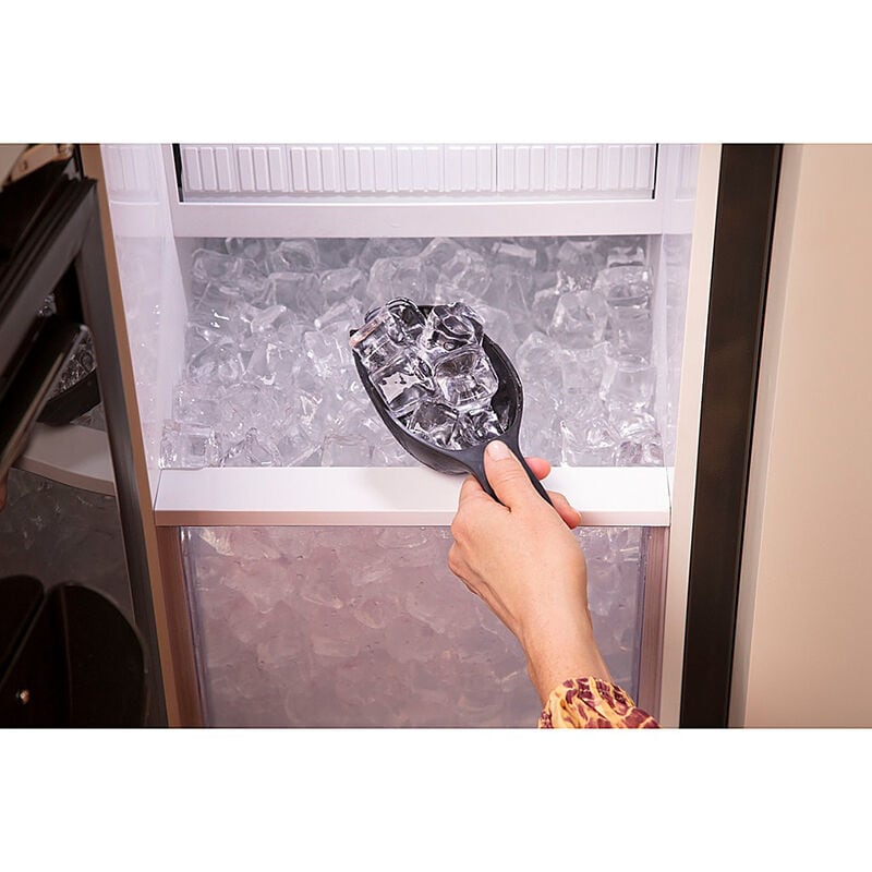 GE 15 in. Built-In Undercounter Smart Ice Maker with 26 lb. Ice Storage & Digital Control - Custom Panel Ready, , hires