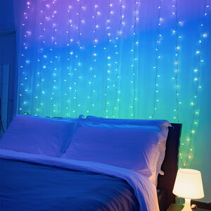 Twinkly - Smart Light Curtain 210 RGB + LED Generation II - White, , hires