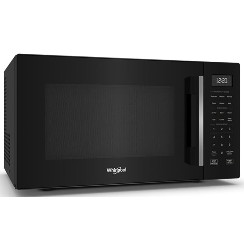 Whirlpool 21 in. 1.0 cu. ft. 900W Countertop Microwave with Convection Cooking - Black, , hires