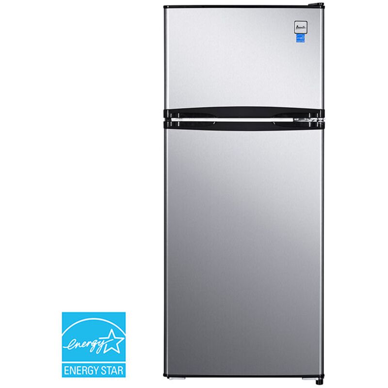 Avanti 19 in. 4.5 cu. ft. Mini Fridge with Top Freezer - Stainless Steel, , hires