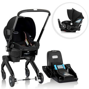 Evenflo Shyft DualRide Infant Car Seat and Stroller Combo - Ayer Pink, , hires