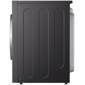 LG Signature 29 in. 9.0 cu. ft. Smart Stackable Electric Dryer with Built-In Intelligence, TurboSteam, AI Sensor Dry & Sanitize Cycle - Brushed Black Steel, , hires