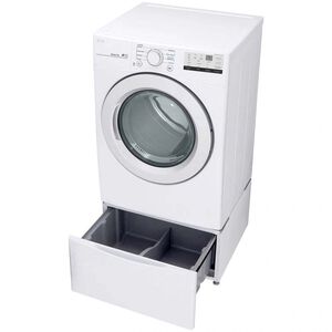 LG 27 in. 7.4 cu. ft. Stackable Gas Dryer with Sensor Dry Technology - White, , hires