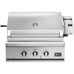 DCS Series 7 30 in. 2-Burner Built-In Liquid Propane Gas Grill with Rotisserie - Stainless Steel, , hires
