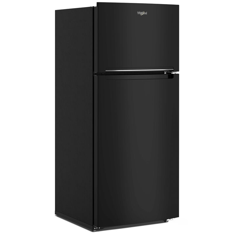 Whirlpool 28 in. 16.3 cu. ft. Top Freezer Refrigerator - Black, , hires