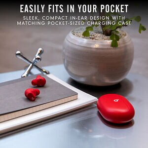 Beats by Dr. Dre - Beats Studio Buds Totally Wireless Noise Cancelling Earphones - Beats Red, , hires