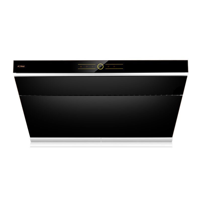 Fotile Slant Vent Series 36 in. Ducted Standard Style Range Hood with 850 CFM, 3 Fan Speeds & 2 LED Lights - Onyx Black, , hires