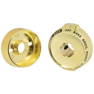 Wolf Brass Bezels for 48 in. & 60 in. Ranges, , hires