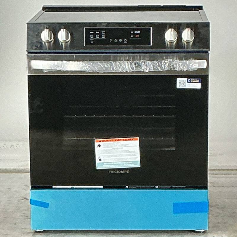 Frigidaire 30 in. 5.3 cu. ft. Electric Range with Smoothtop Burners - Stainless Steel (Open Box Excellent Condition), , hires