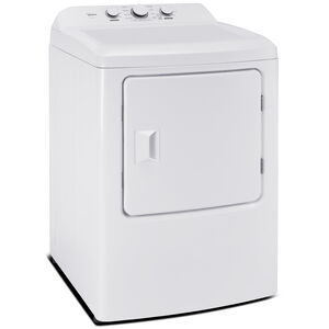 Midea 27 in. 7.0 cu. ft. Gas Dryer with Sensor Dry - White, , hires