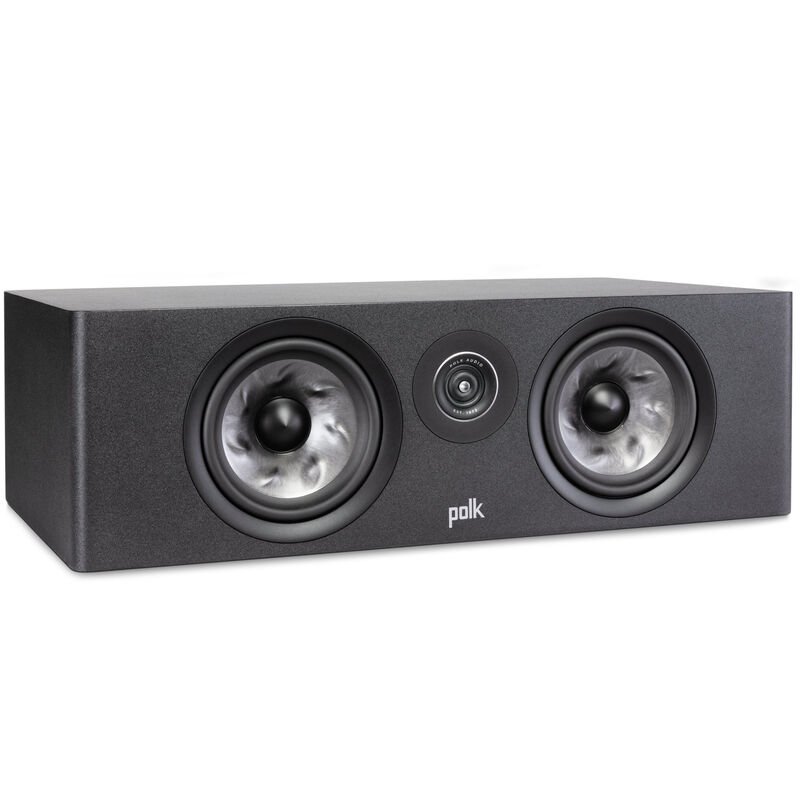 Polk Reserve R400 Premium High Performance Center Channel Speaker - Black, Black, hires