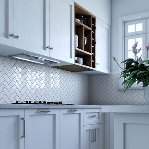 XO 28 in. Convertible Standard Style Range Hood with 600 CFM, 3 Fan Speeds & 2 LED Lights - Stainless Steel, , hires