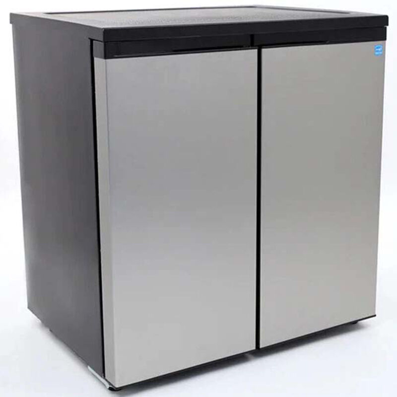 Avanti 31 in. 5.5 cu. ft. Side by Side Mini Fridge with Freezer Compartment - Stainless Steel, Stainless Steel, hires