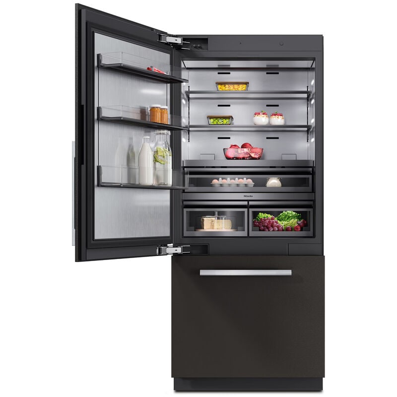Miele MasterCool Series 36 in. 20.2 cu. ft. Built-In Smart Counter Depth Bottom Freezer Refrigerator with Internal Water Dispenser - Custom Panel Ready, , hires