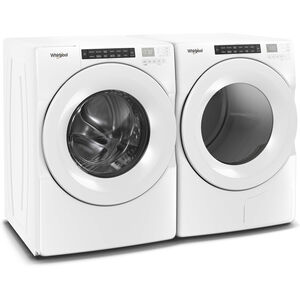 Whirlpool 27 in. 7.4 cu. ft. Stackable Ventless Electric Dryer with Heat Pump & Sensor Dry - White, , hires