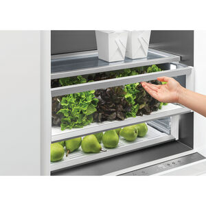 Fisher & Paykel Series-11 30 in. Built-In 16.7 cu. ft. Counter Depth Bottom Freezer Refrigerator with Internal Water Dispenser Left Hinge - Custom Panel Ready, , hires
