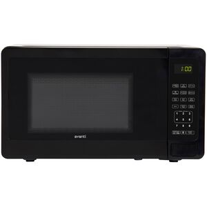 Avanti 18 in. 0.7 cu. ft. 700W Countertop Microwave - Black, Black, hires