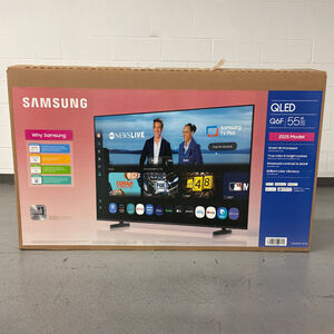 Samsung - 55" Class Q6F QLED 4K UHD Smart Tizen TV (Open Box Good Condition), , hires