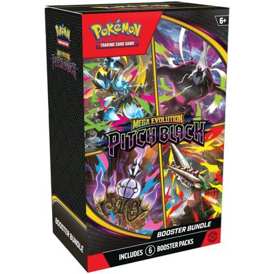 Pokemon Trading Card Game: Mega Evolution - Pitch Black Booster Bundle | NDPKME510422