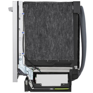 LG 24 in. Top Control Smart Dishwasher with 46 dBa Sound Level & 3rd-Rack - PrintProof Stainless Steel, PrintProof Stainless Steel, hires