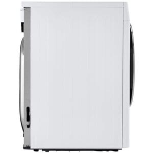 LG 24 in. 4.2 cu. ft. Smart Stackable Ventless Electric Dryer with Heat Pump, Sensor Dry & Sanitize Cycle - White, White, hires