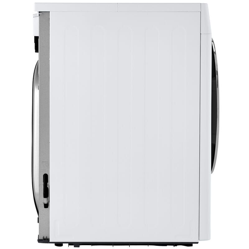 LG 24 in. 4.2 cu. ft. Smart Stackable Ventless Electric Dryer with Heat Pump, Sensor Dry & Sanitize Cycle - White, White, hires