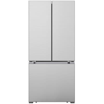 Avanti 30 in. 17.5 cu. ft. Counter Depth French Door Refrigerator - Stainless Steel | FFFDS175L3S