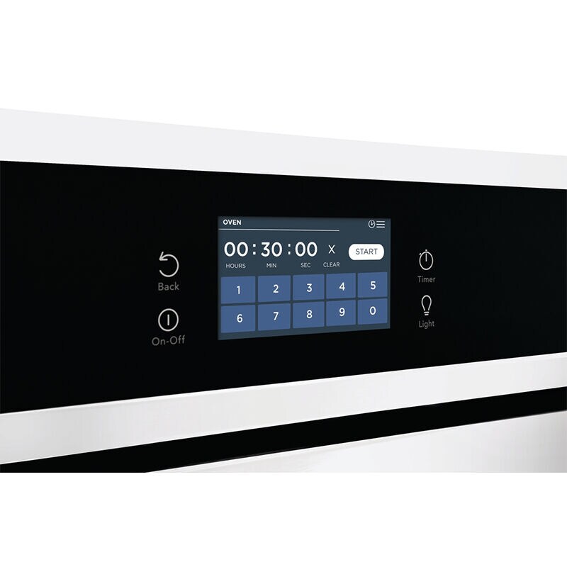 Frigidaire 30 in. 5.3 cu. ft. Electric Single Wall Oven with Standard Convection - White, White, hires