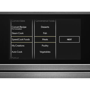 JennAir Noir 30" 5.0 Cu. Ft. Electric Smart Wall Oven with Dual Convection & Self Clean - Floating Glass Black, , hires