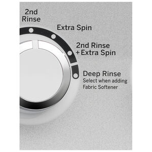 GE 27 in. 4.4 cu. ft. Top Load Washer - White on White with Silver Backsplash, , hires