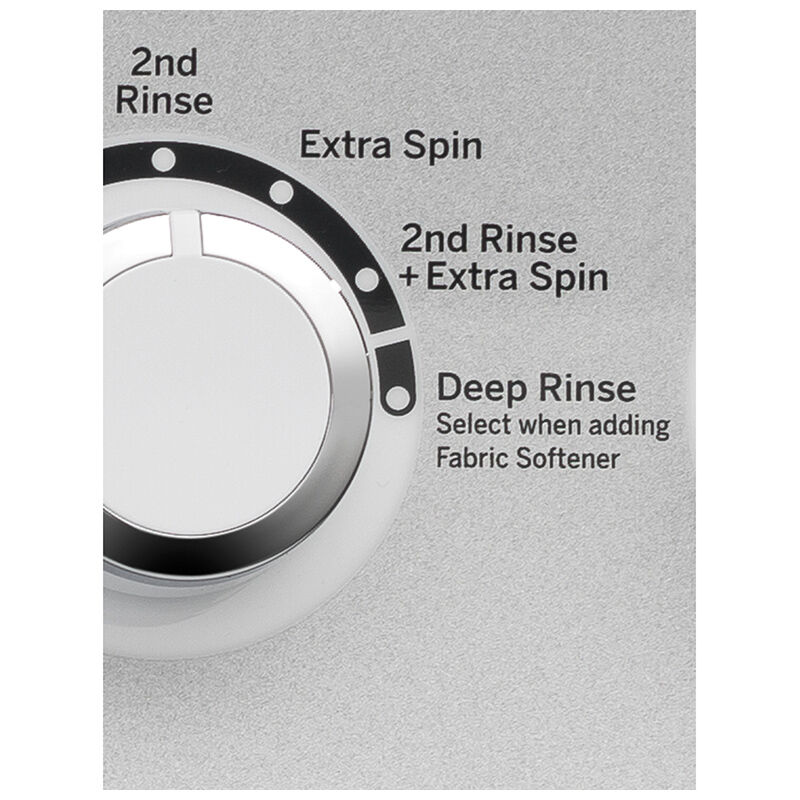 GE 27 in. 4.4 cu. ft. Top Load Washer - White on White with Silver Backsplash, , hires